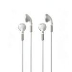 HamiltonBuhl Earbuds White In Line Microphone Control-0