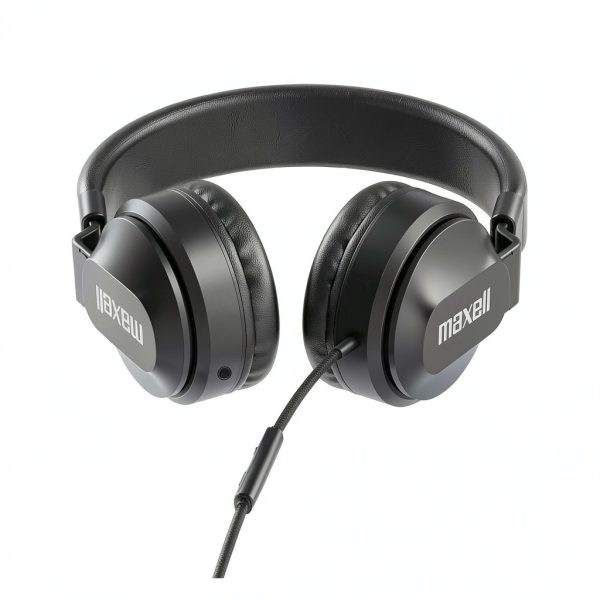 Maxell Wired Headphones USB C DAC Boom Mic Gaming-1