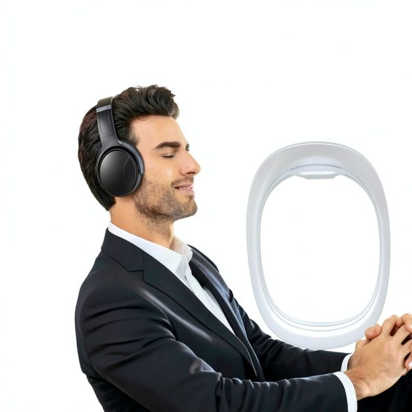VILINICE Noise Cancelling Headphones Wireless Bluetooth Over-1