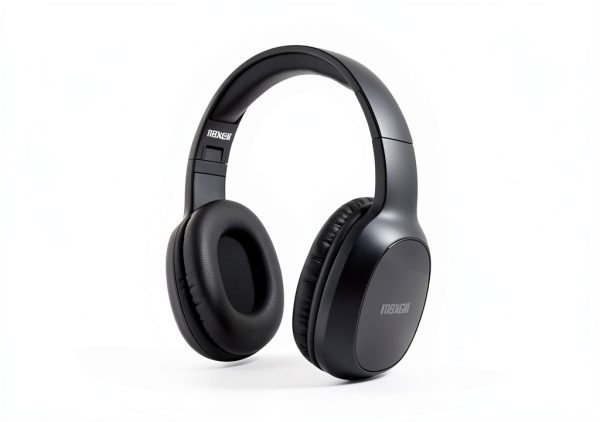 Maxell Bass 13 Wireless Headphones Mic Black 199793-4