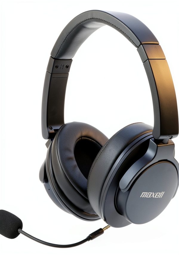 Maxell ANC BT32 Bluetooth Headphones Noise Cancelling Black-0