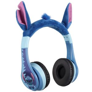 eKids Stitch Bluetooth Headphones for Kids Wireless Safe-0