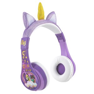 eKids Unicorn Academy Bluetooth Headphones for Kids Wireless-0