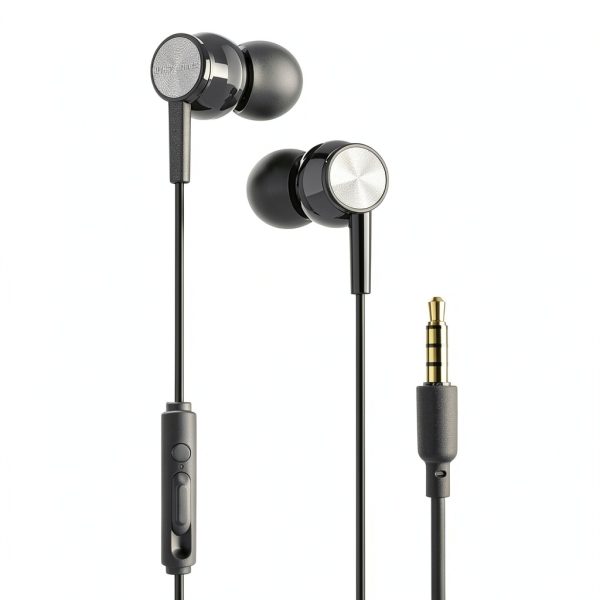 Xyst 3.5mm Earbuds with Microphone Ergonomic Design-1