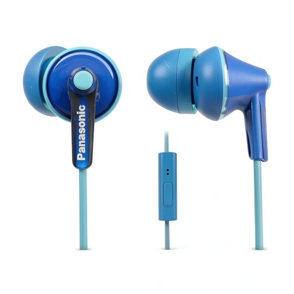 Panasonic In Ear Headphones with Microphone and 3.5mm-0