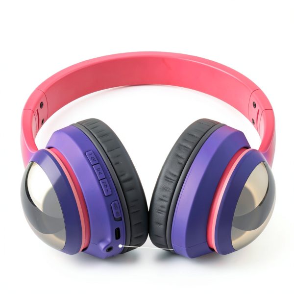FosPower Kids Wireless Headphones LED Cat Ears Safe Volume-3