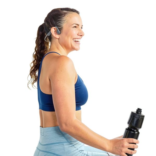 AfterShokz OpenMove Open Ear Headphones Bone Conduction Gray-5