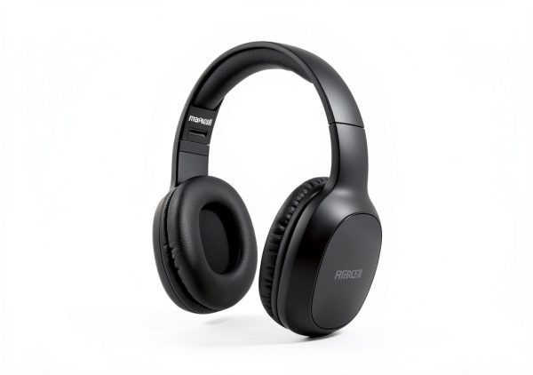 Maxell Bass 13 Wireless Headphones Mic Black 199793-1