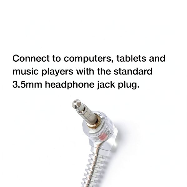 Koss CL20i Wired On Ear Headphones Clear Retro Mic Remote-6