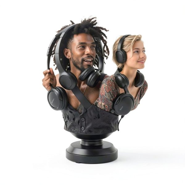 HyperGear Flip 2 in 1 Bluetooth Headphones Speaker Mode-3