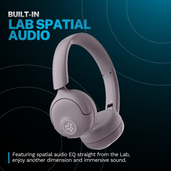 JLab GO LUX ANC Wireless On Ear Headphones Active Noise-5