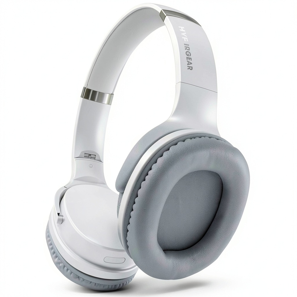 HyperGear Flip headphones in use as over-ear wireless mode