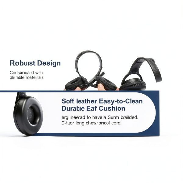 Techprotectus USB Noise Cancelling Headphone Boom Mic Gaming-4