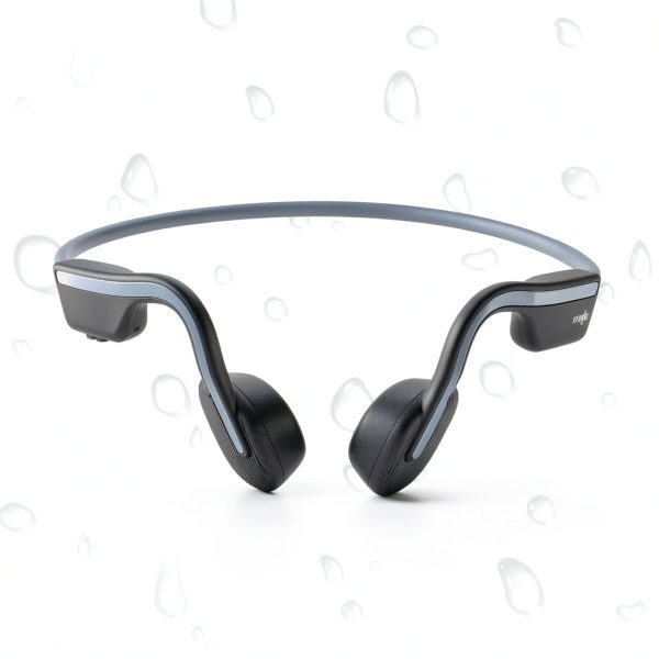 AfterShokz OpenMove Open Ear Headphones Bone Conduction Gray-3