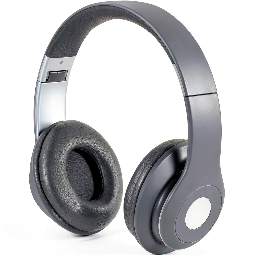 iLive Wireless On-Ear Headphones in use with a smartphone
