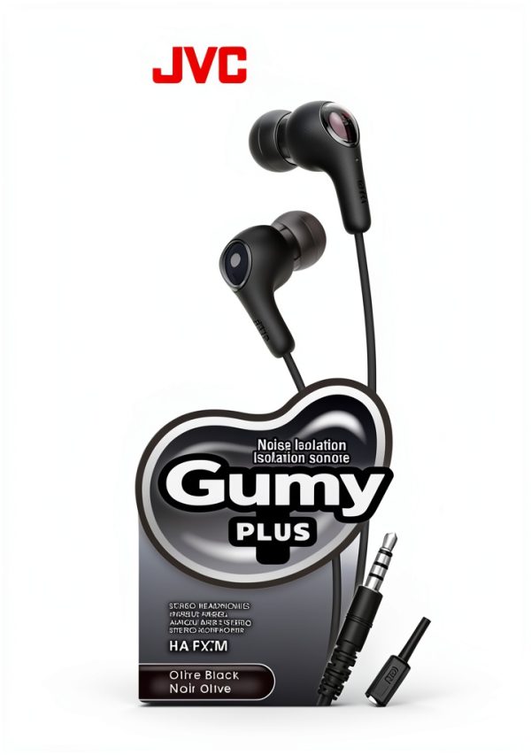 JVC Gumy Plus In Ear Headphones with Microphone Remote-1