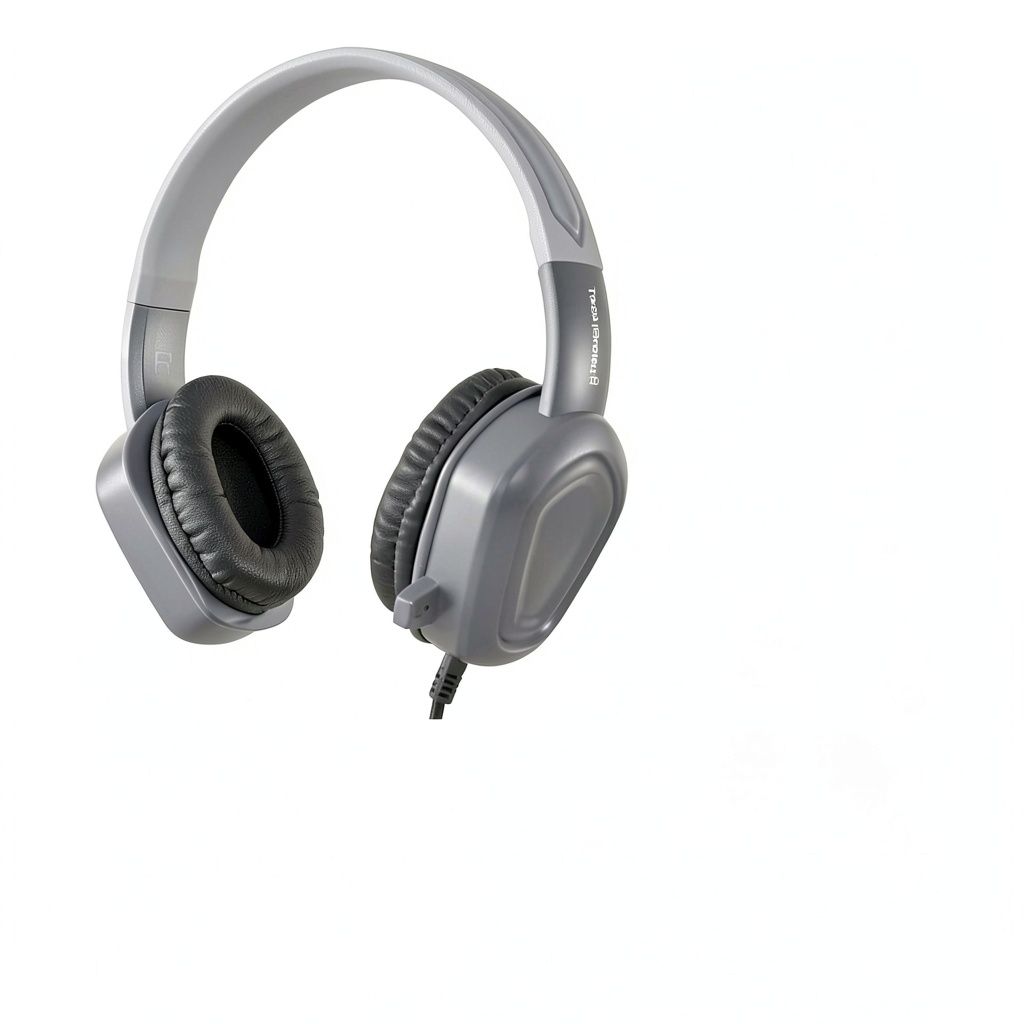 Techprotectus USB C Headphone with adjustable headband and earpads