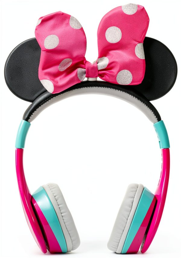 eKids Minnie Mouse Wireless Headphones for Kids Pink-3