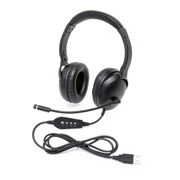 Califone NeoTech Plus Headphone with Mic USB Plug-0