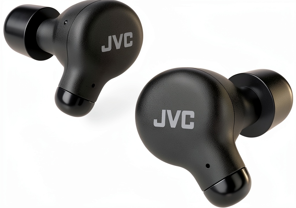 JVC Marshmallow True Wireless headphones with memory foam ear tips