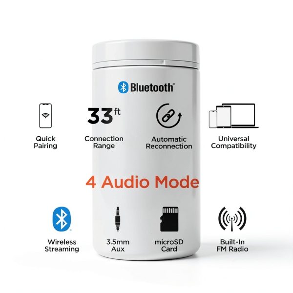 HyperGear Flip 2 in 1 Bluetooth Headphones Speaker Mode-4