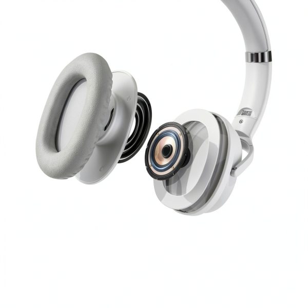HyperGear Flip 2 in 1 Bluetooth Headphones Speaker White-1