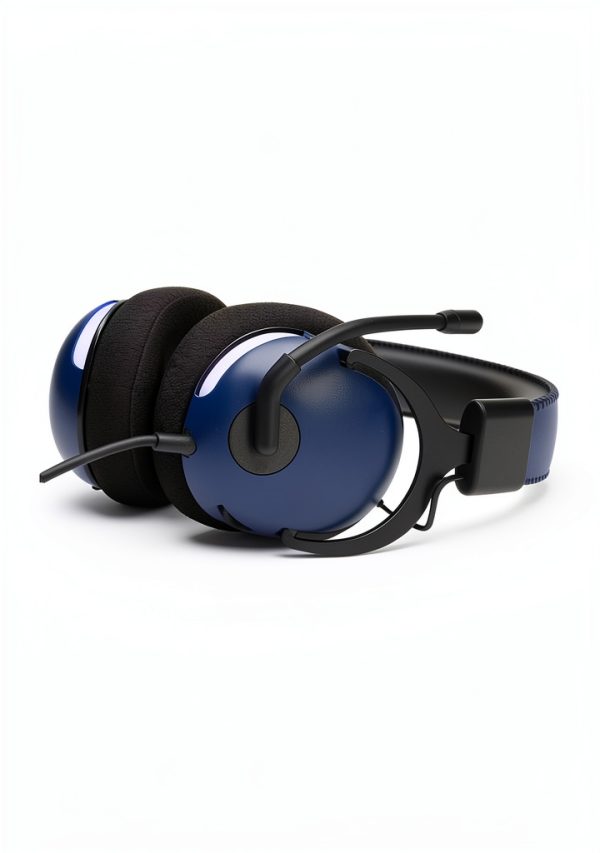 RadioShack Gaming Headphones 40mm Drivers Microphone Black-9