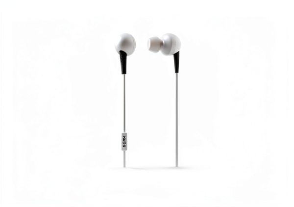KOSS KEB6IW Wired In Ear Earbuds Microphone White-3