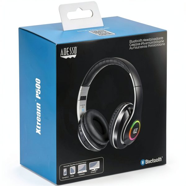 Adesso Xtream P500 Bluetooth Headphones Noise Cancelling-1