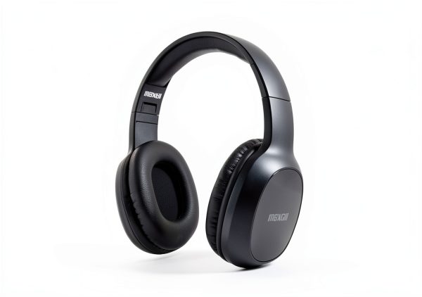 Maxell Bass 13 Wireless Headphones Mic Black 199793-2