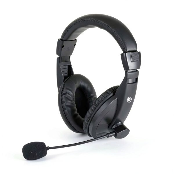 RadioShack Stereo Headphones with Microphone Type-C Gaming-0
