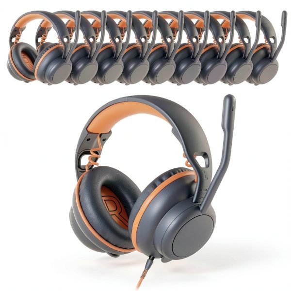 Delton S35 Learning Headphones USB C 35mm Wired 20 Pack-0