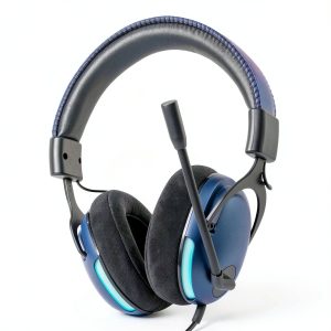 RadioShack Gaming Headphones 40mm Drivers Microphone Black-0