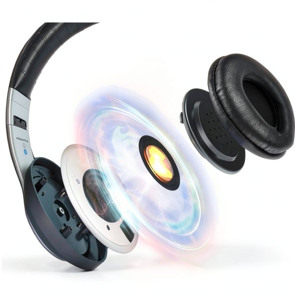 Adesso Xtream P500 Bluetooth Headphones Noise Cancelling-7