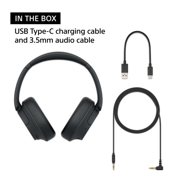Sony WHCH720N Noise Cancelling Headphones Black-12