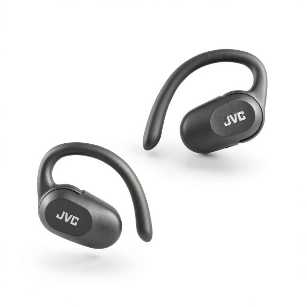 JVC Open Ear Headphones HANP40TB Black Lightweight Open Ear Design-1