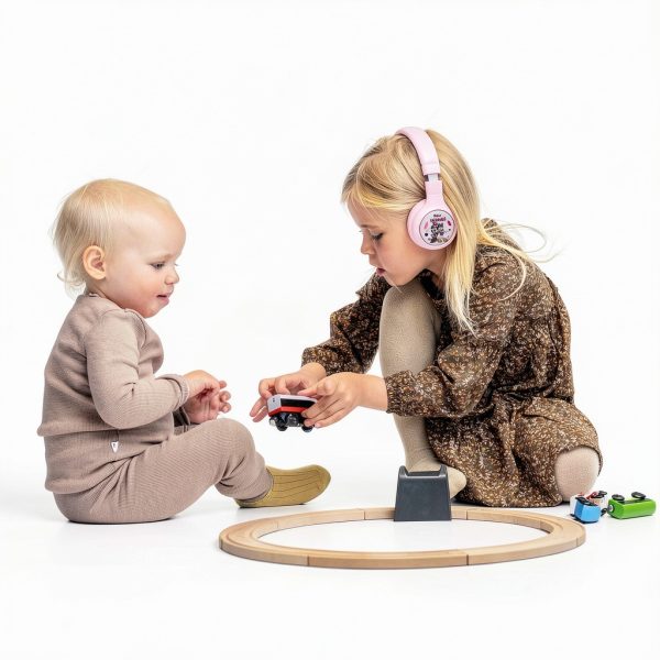 ONANOFF StoryPhones Kids Headphones Pink 20Hour Play Disney StoryDisk-6