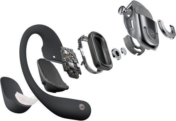 Shokz OpenFit 2 Open Ear Wireless Earbuds DualBoost Lightweight Black-13