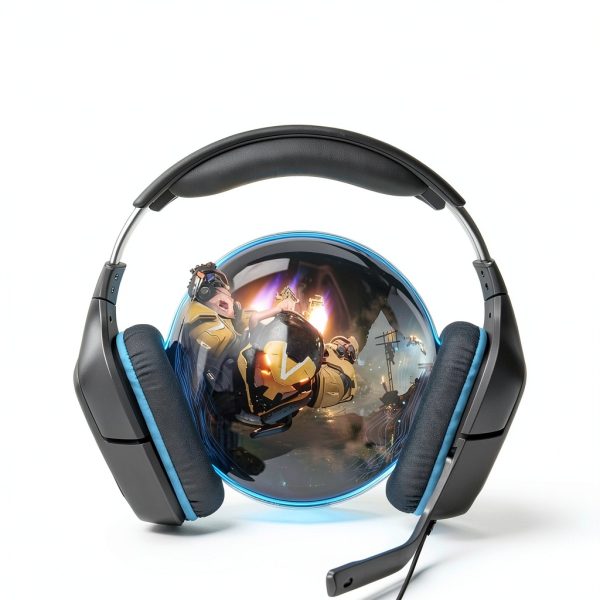 Logitech G432 Gaming Headset Black/Blue with 50 mm Drivers and DTS 2.0-2