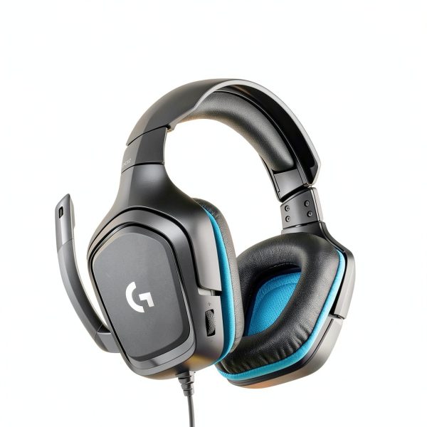 Logitech G432 Gaming Headset Black/Blue with 50 mm Drivers and DTS 2.0-1