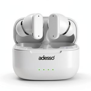 Adesso Xtream T2 Bluetooth Earbuds with ANC True Wireless Stereo Blue-0