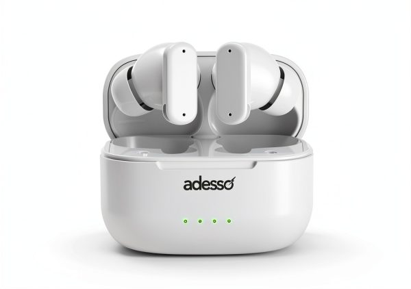 Adesso Xtream T2 Bluetooth Earbuds with ANC True Wireless Stereo Blue-0