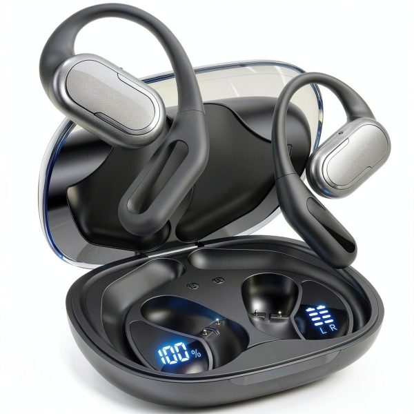 VEAT00L T5 Open-Ear Wireless Headphones with Mic Lightweight Design-0