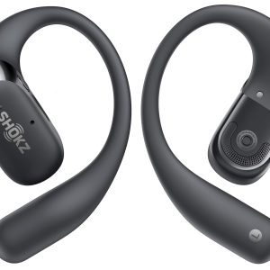 Shokz OpenFit 2 Open Ear Wireless Earbuds DualBoost Lightweight Black-0