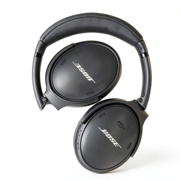 Bose QuietComfort Over Ear ANC Headphones and JBL T110 In Ear Bundle-3