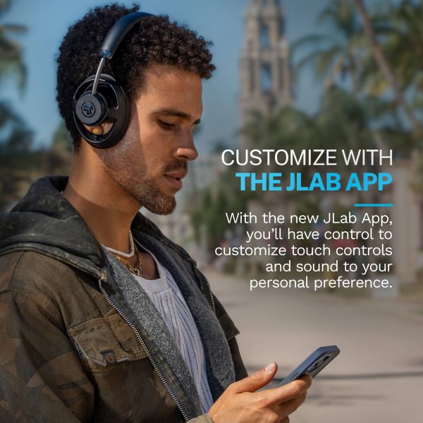 JLab JBuds Open Wireless Over-Ear Headphones Black with Dual Coaxial-6