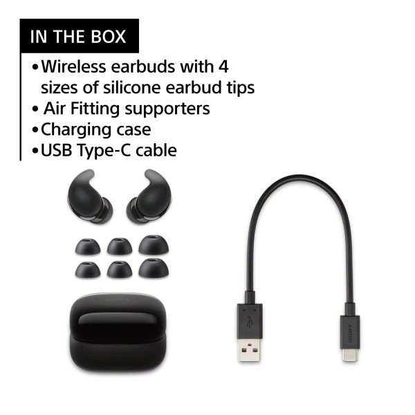 Sony LinkBuds Fit True Wireless Noise Cancelling Earbuds Sage Green-10