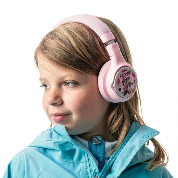 ONANOFF StoryPhones Kids Headphones Pink 20Hour Play Disney StoryDisk-7
