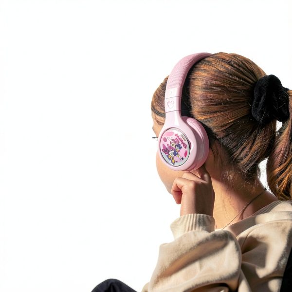 ONANOFF StoryPhones Kids Headphones Pink 20Hour Play Disney StoryDisk-4