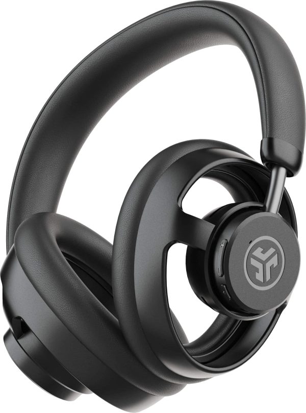 JLab JBuds Open Wireless Over-Ear Headphones Black with Dual Coaxial-1